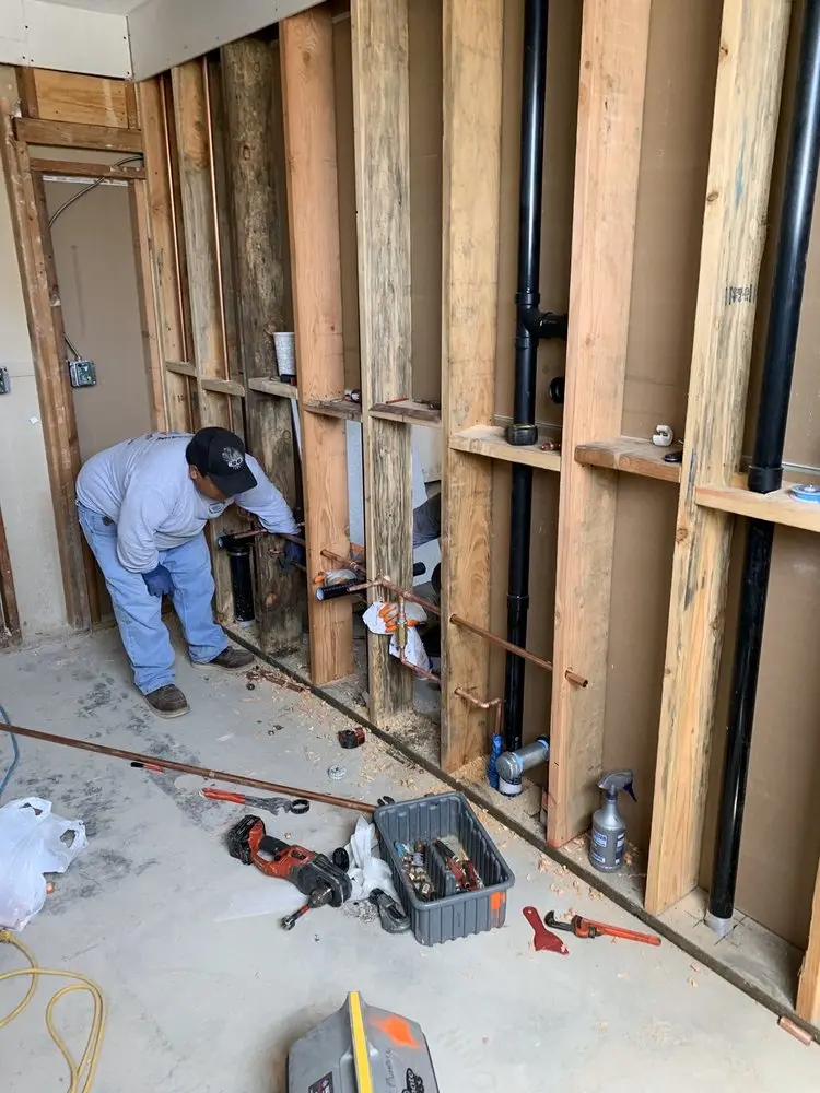 Commercial rough-in plumbing for Commercial Plumbing in Valley Pond Estates